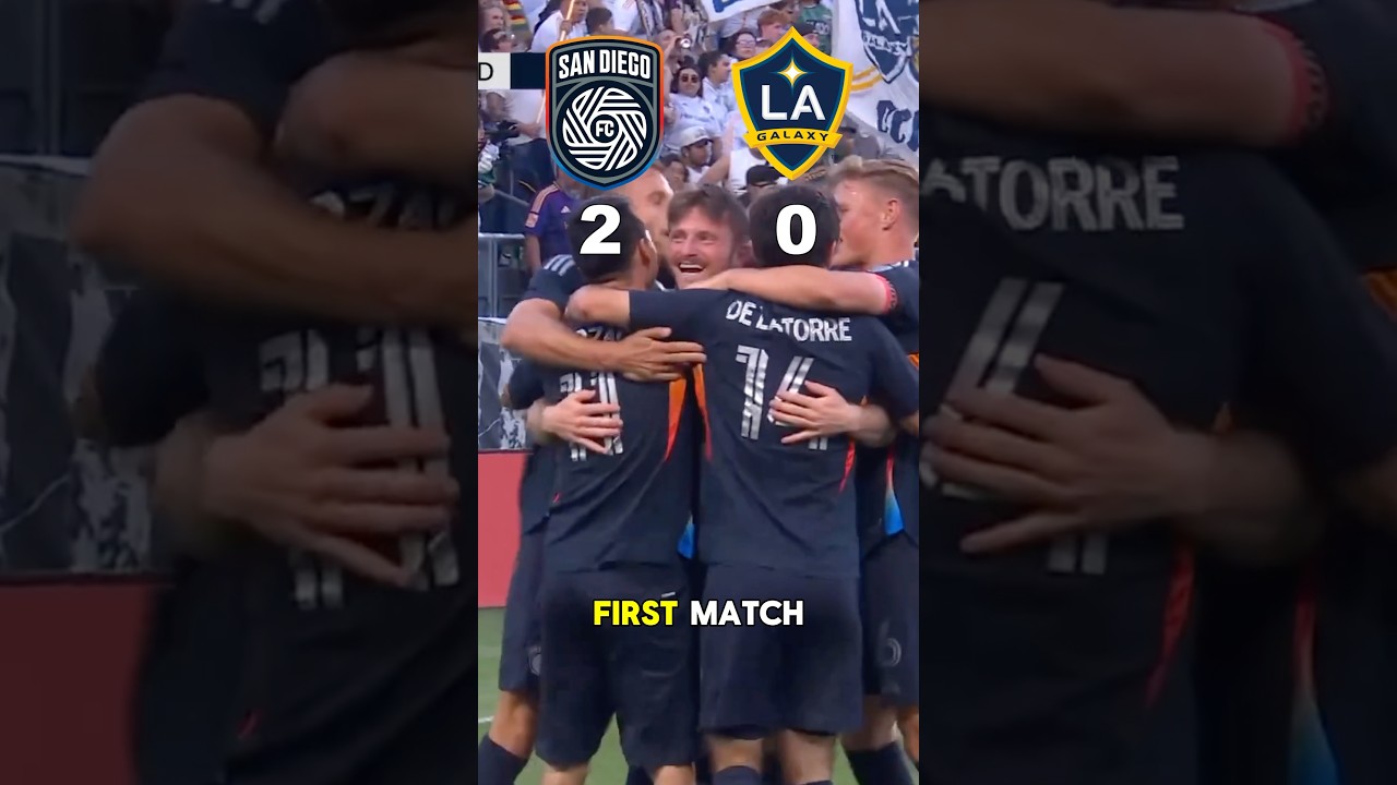 ⚽️ MLS Newest Team BEATS the Reigning Champions 🏟️ #mls #soccer #football #lagalaxy #sdfc #sandiego