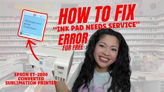 How To Fix Epson EcoTank ‘Ink Pad Needs Service’ ERROR (Step-by-Step FREE WIC Reset)