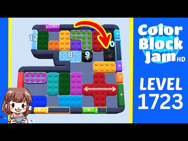 Color Block Jam Level 821 (1723) Solution Walkthrough - YouTube