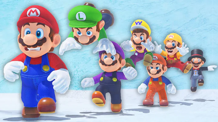 10 Player Mario Odyssey Online Hide N Seek (BIGGEST ONE YET)