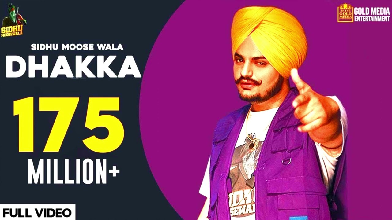 DHAKKA   Sidhu Moose Wala ft Afsana Khan   The Kidd   Punjabi Songs 2023   Gold Media