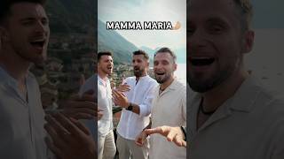 ADLV -Mamma Maria🤌🏼Ricchi e Poveri Cover|Lago di Como #ItalianPop #Boyband #shortsfeed #mammamaria