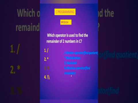 C PROGRAMMING MCQS(13,14,15)