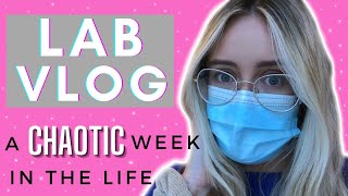 LAB VLOG: a ~ chaotic ~ week in the life of a chemistry PhD student | My PhD and Me
