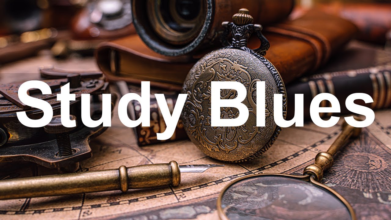 Study Blues - Relaxing Background Blues and Rock Music to Work or Study