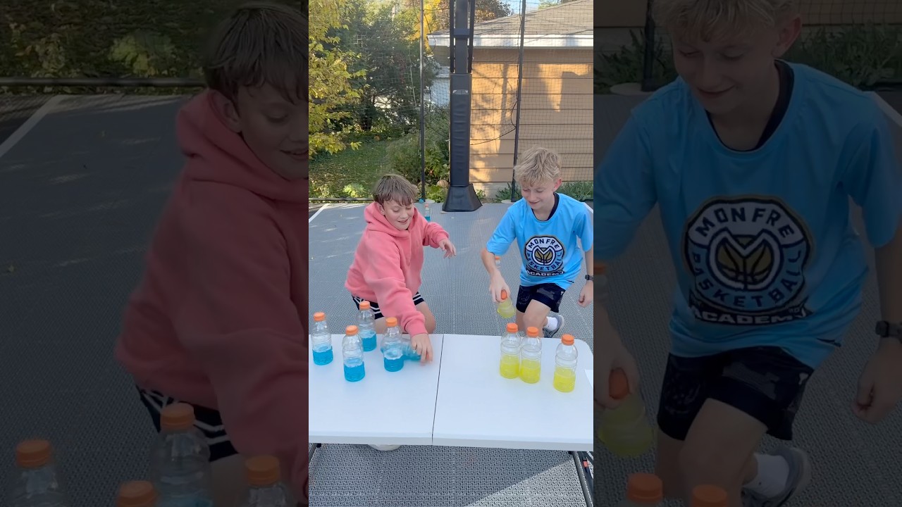 INTENSE Bottle Flip Race!