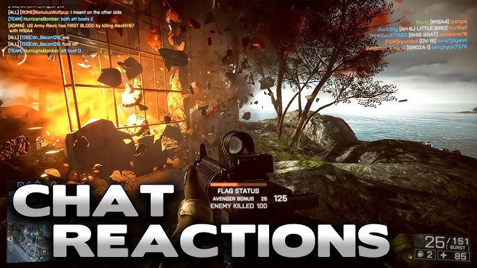 Battlefield 4 In-Game Chat Reactions 13 