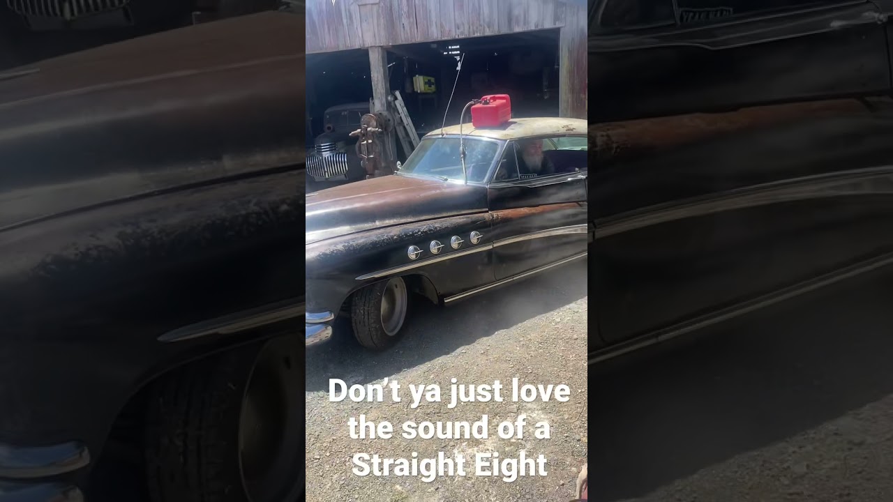51 Buick Roadmaster Straight Eight. Would be good to see if there are anymore out there.