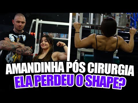 Amandinha 100% Post Surgery, She Came Back Worse (For Weights)!