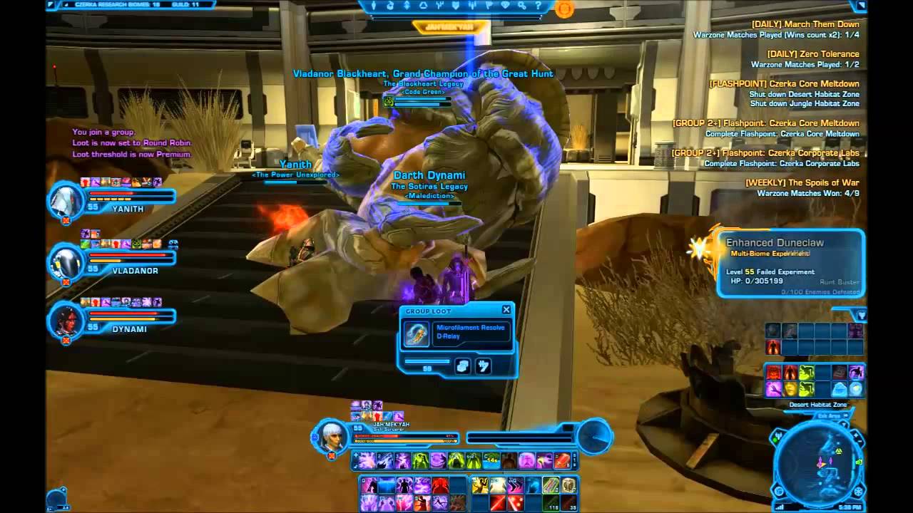 SWTOR Czerka Core Meltdown