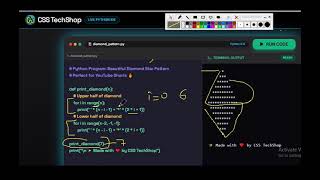 Famous 🚀 Python Diamond Star Pattern – The Most Beautiful Pattern You’ll Ever Code! ✨ Net Worth