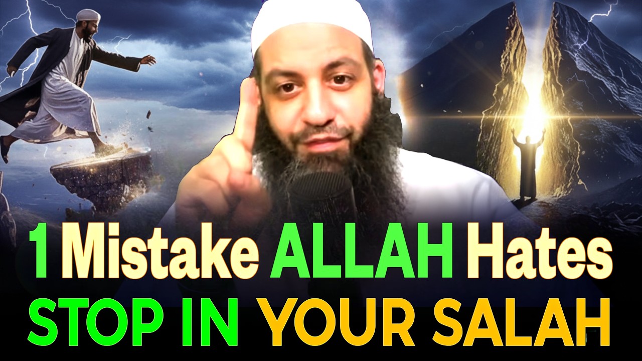 1 BAD MISTAKE ALLAH DISLIKES IN SALAH,  STOP DOING NOW