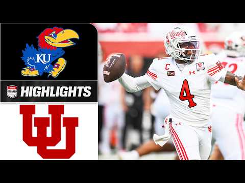 Kansas Jayhawks vs. Utah Utes | Full Game Highlights | ESPN College Football