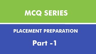 C MCQs Part-1 | Placement Preparation |  Most Asked