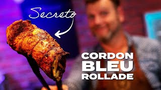 CORDON BLEU van secreto iberico op de BBQ