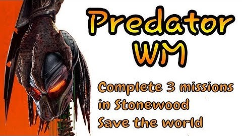 Complete 3 missions in Stonewood