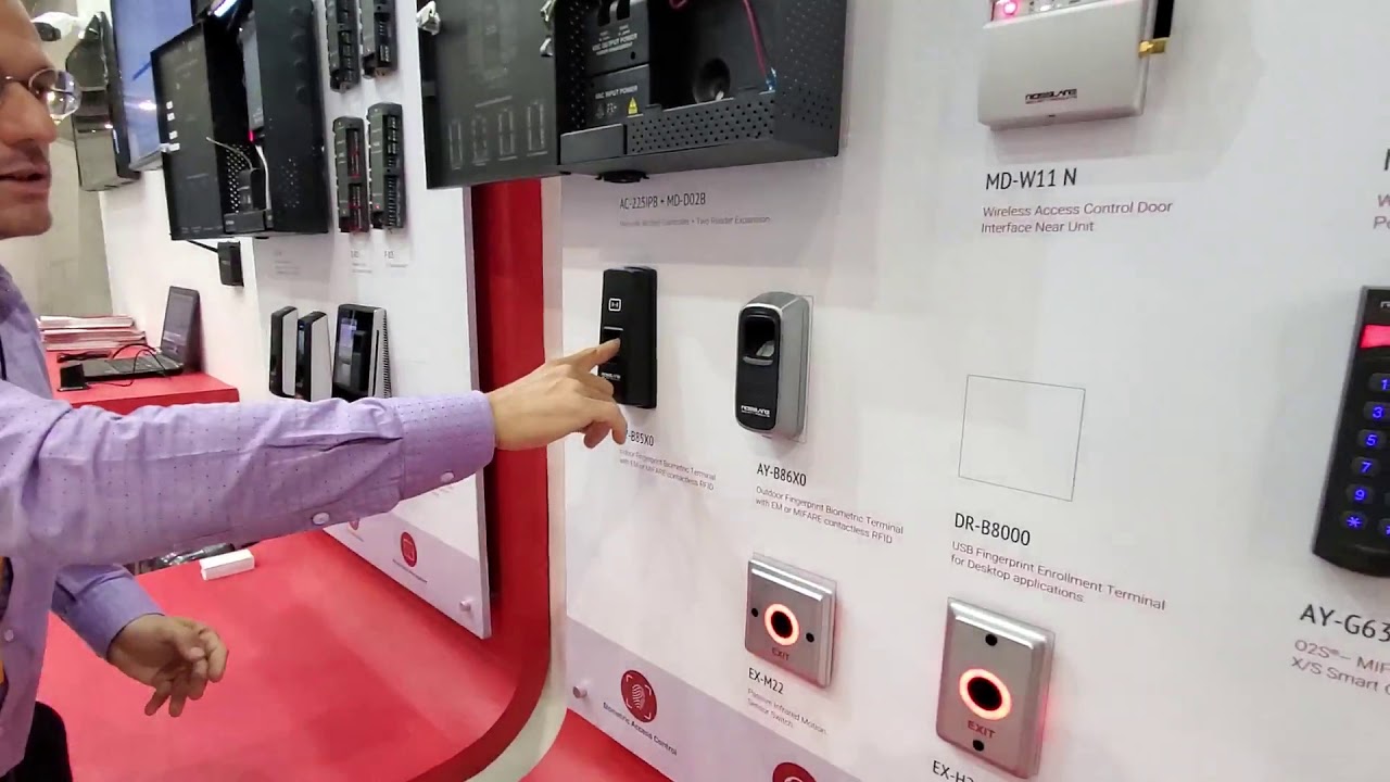 Lectoras Biométricas con Rosslare + AXTRAX. Todo en un Mismo Software ...