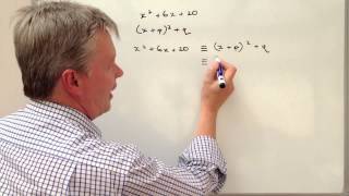 Completing the square - introduction