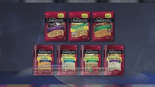 Sargento expands cheese recall due to potential Listeria contamination