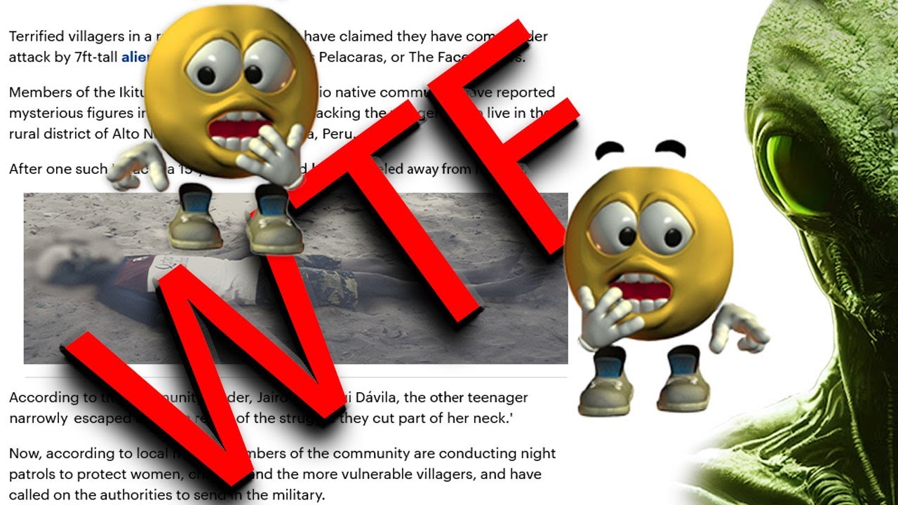 The Entity's In Peru Called Face Peelers : REAL or FAKE - YouTube