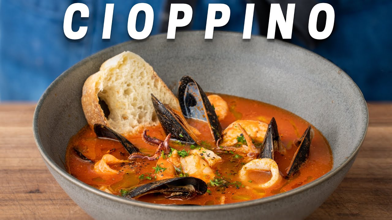CIOPPINO (The Perfect Dip for Crusty Bread)