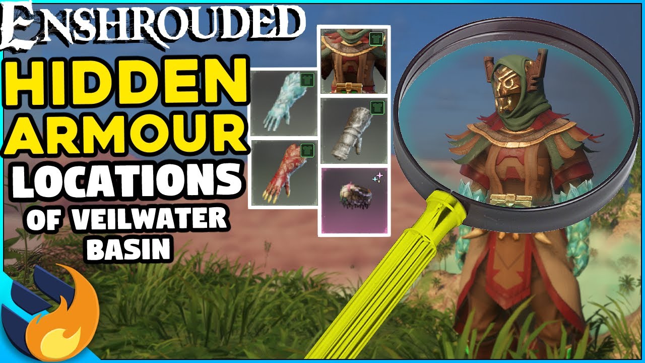 Найдите ВСЕ скрытые локации с доспехами в бассейне Завесы в Enshrouded