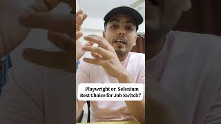 Playwright or Selenium in 2026: Best Choice for Job Switch? #ai #automation