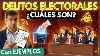 🔴 Electoral Criminal Law: All electoral crimes explained