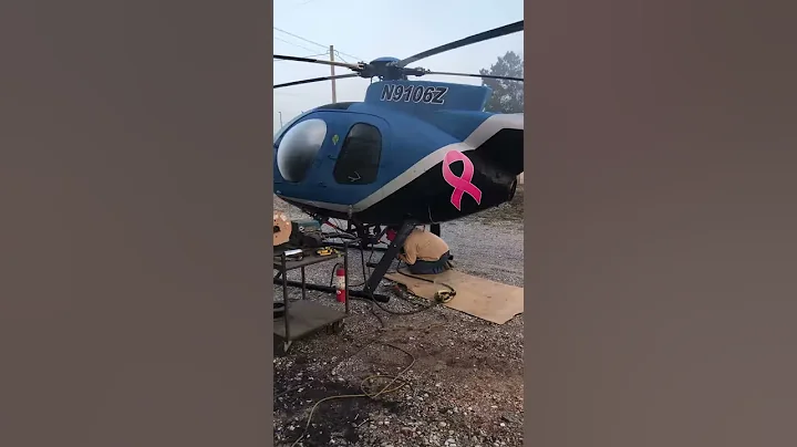 Welding on Helicopter Purvis, MS