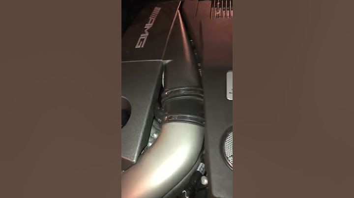 Mercedes CLS63 AMG M157 engine ticking sound 02 (N, P Gear)