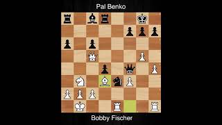 Bonby Fischer vs Pal Benko | USA Championship (1959)