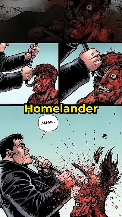 The Death of Homelander 🤯 #TheBoys #homelander #comics