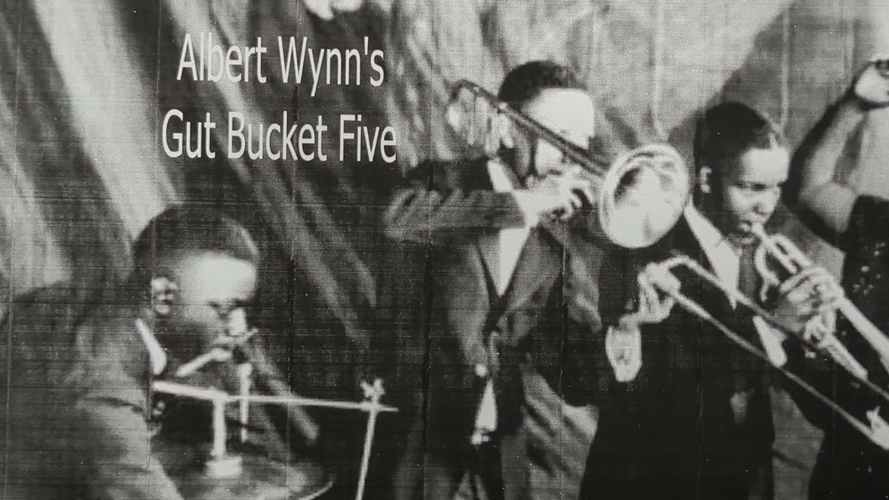 Crying My Blues Away - Albert Wynn & His Gut Bucket Five (w/Punch Miller, vocal) - Vocalion 1218