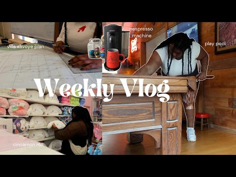 getting out of the house 🧸 | architecture student, Nespresso unboxing, the acre, atomic habits