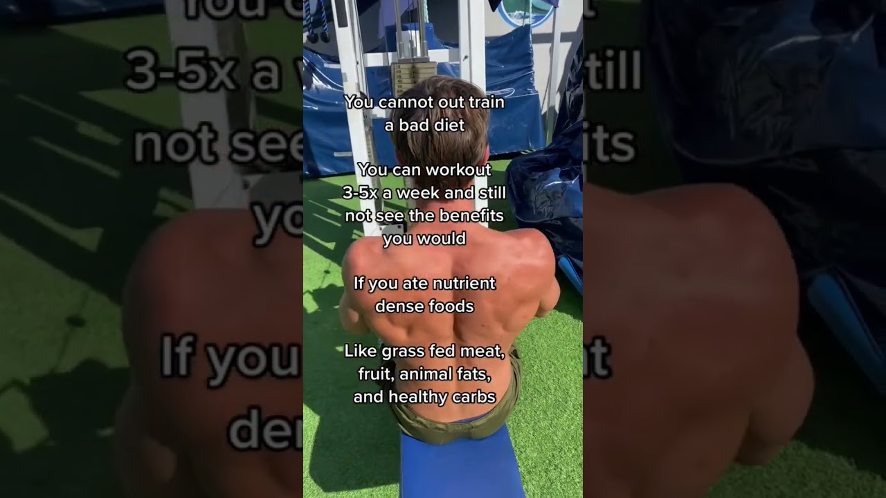 Can’t out train a bad diet 