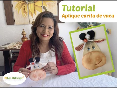 Tutorial – Aplique carita de vaca