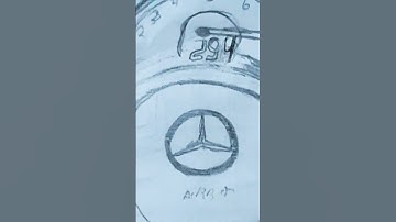 Mercedes crash 297 km draw edition #viral #alexarts #mercedes #crash