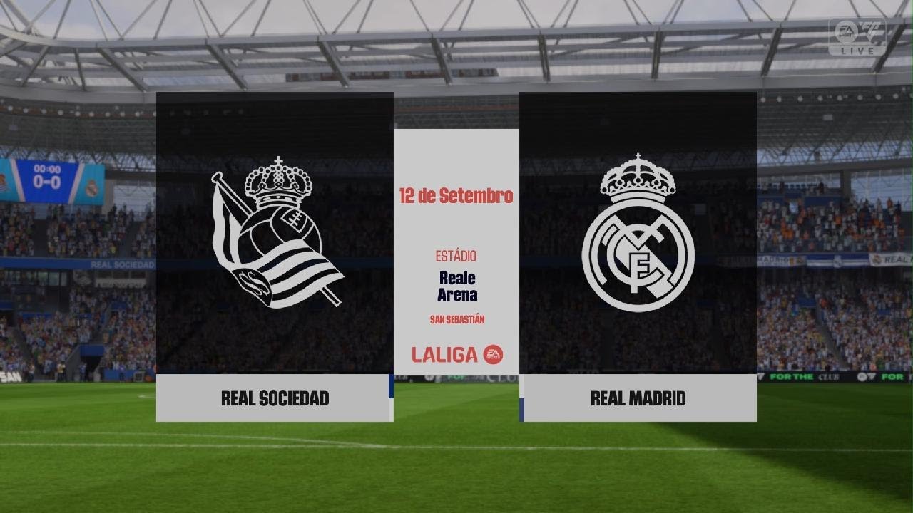 EA FC 26 - Real Sociedad vs. Real Madrid @Estádio Municipal de Anoeta