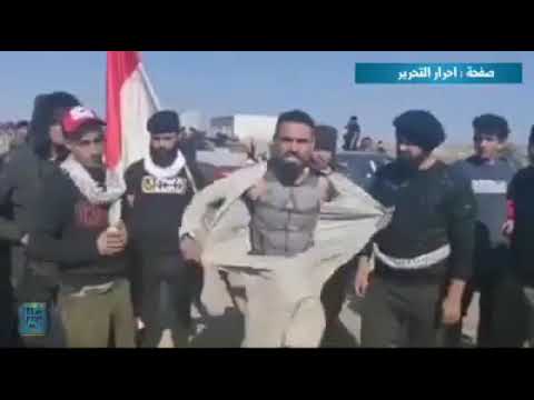 عاجل الأن هذا الشاب حاول يحرك نفسه لناصرية لأن ماتحققت المطالب مال الناصرية الله أكبر عاجل الأن هذا الشاب حاول يحرك نفسه لناصرية لأن ماتحققت المطالب مال الناصرية الله أكبر