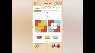 Brain Test 5 level 49 – all parts gameplay walkthrough solution Wealth