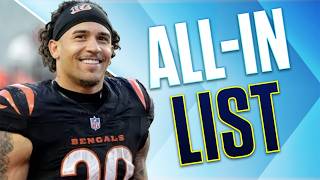 Jamey Eisenberg's All-In List! 14 Must-Draft Players for 2026! Chase Brown, Kenneth Walker, & More!