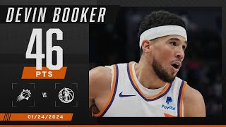 Devin Booker drops 46 PTS on Luka Doncic and the Mavericks during rivalry week | NBA on ESPN