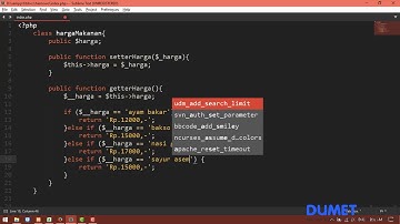 Tips Membuat Pernyataan Menggunakan setter getter dengan OOP