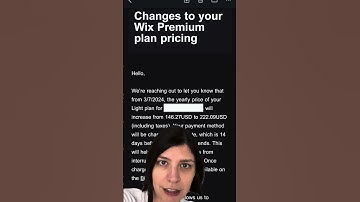 When subscriptions randomly go up 52% overnight 😭 see ya @Wix 👋