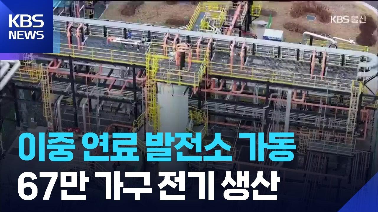이중 연료 발전소 가동…67만 가구 전기 생산 / KBS  2026.02.25.
