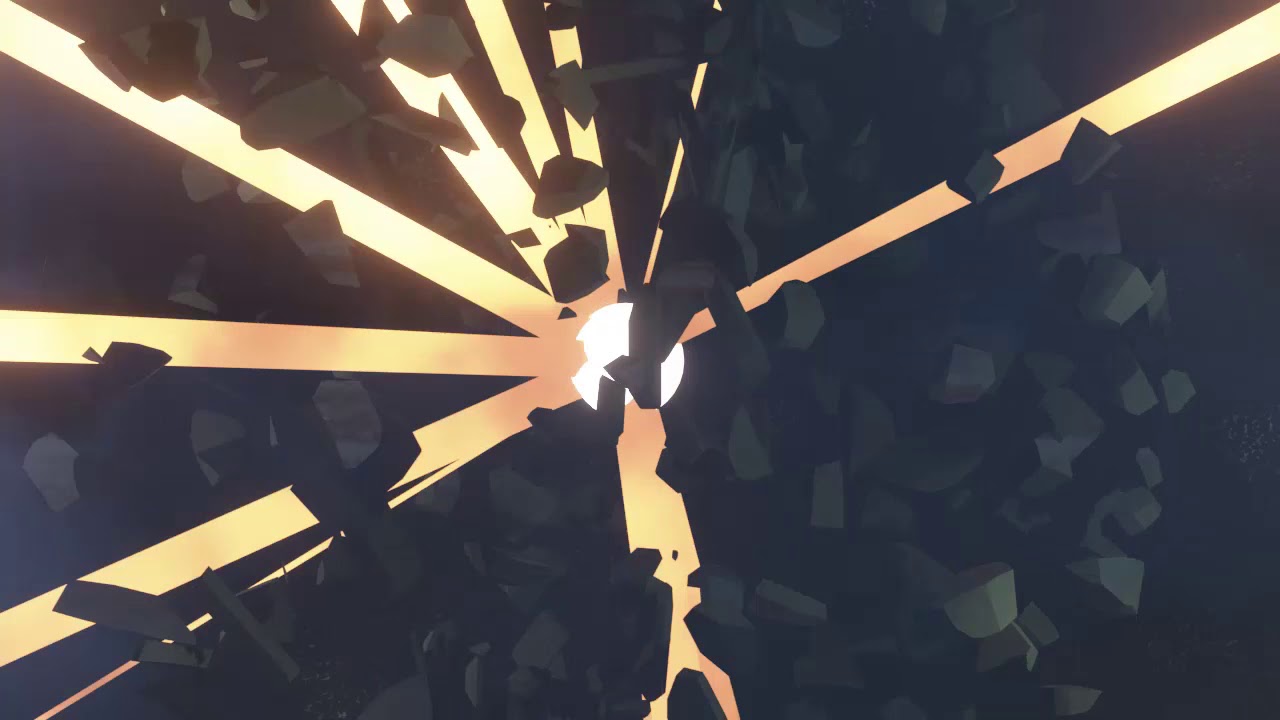 Planet explosion in blender 2.8 using animation nodes - YouTube