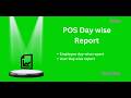 POS Day Wise Report | User wise Report