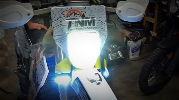 Install video for fork wrapped turn signals