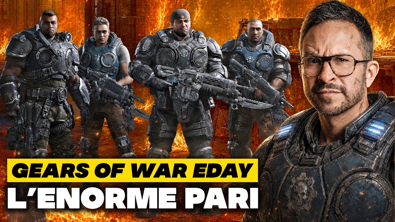 GEARS OF WAR E-DAY ⚠️ Le PLUS GROS PARI de XBOX !!! Graphismes, Gameplay, Histoire...