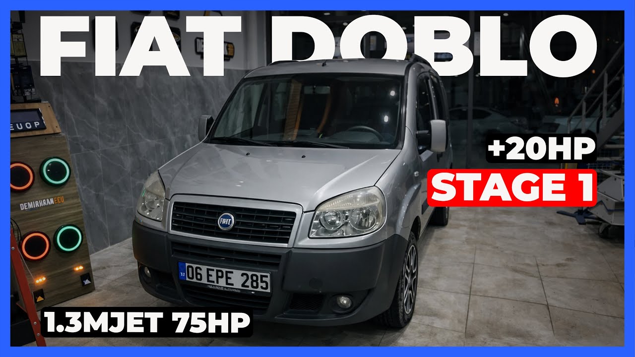 Fiat Doblo 1.3 Multijet Performans Yazılımı | Gerçek Test